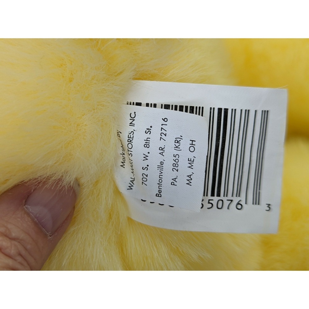 Walmart Yellow Rabbit Plush 17 Inch Stuffed Animal‎ Toy - Picture 6 of 7